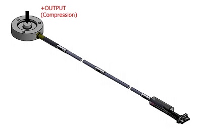 OEM Medical Grade Load Button Load Cell w/ TEDS Auto-Recognition and Clik-Mate Molex Connector